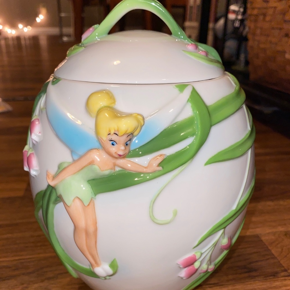 Disney Store Tinkerbelle Cookie Jar